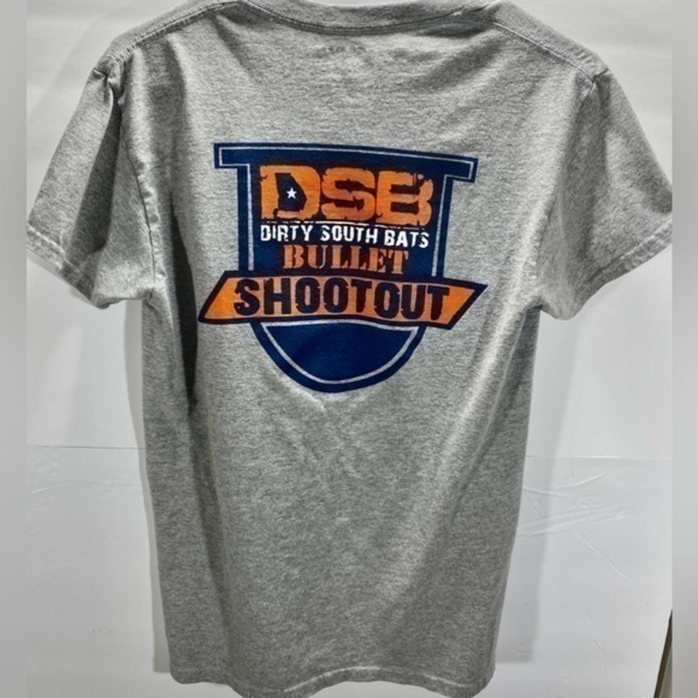 GILDAN DRY BLEND LADY DSB DIRTY SOUTH BATS BULLET SHOOT OUT SIZE SMALL